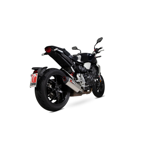 Scorpion Exhaust Honda CB1000 R 2018 - 2020 Serket Parallel Slip-on Titanium Sleeve